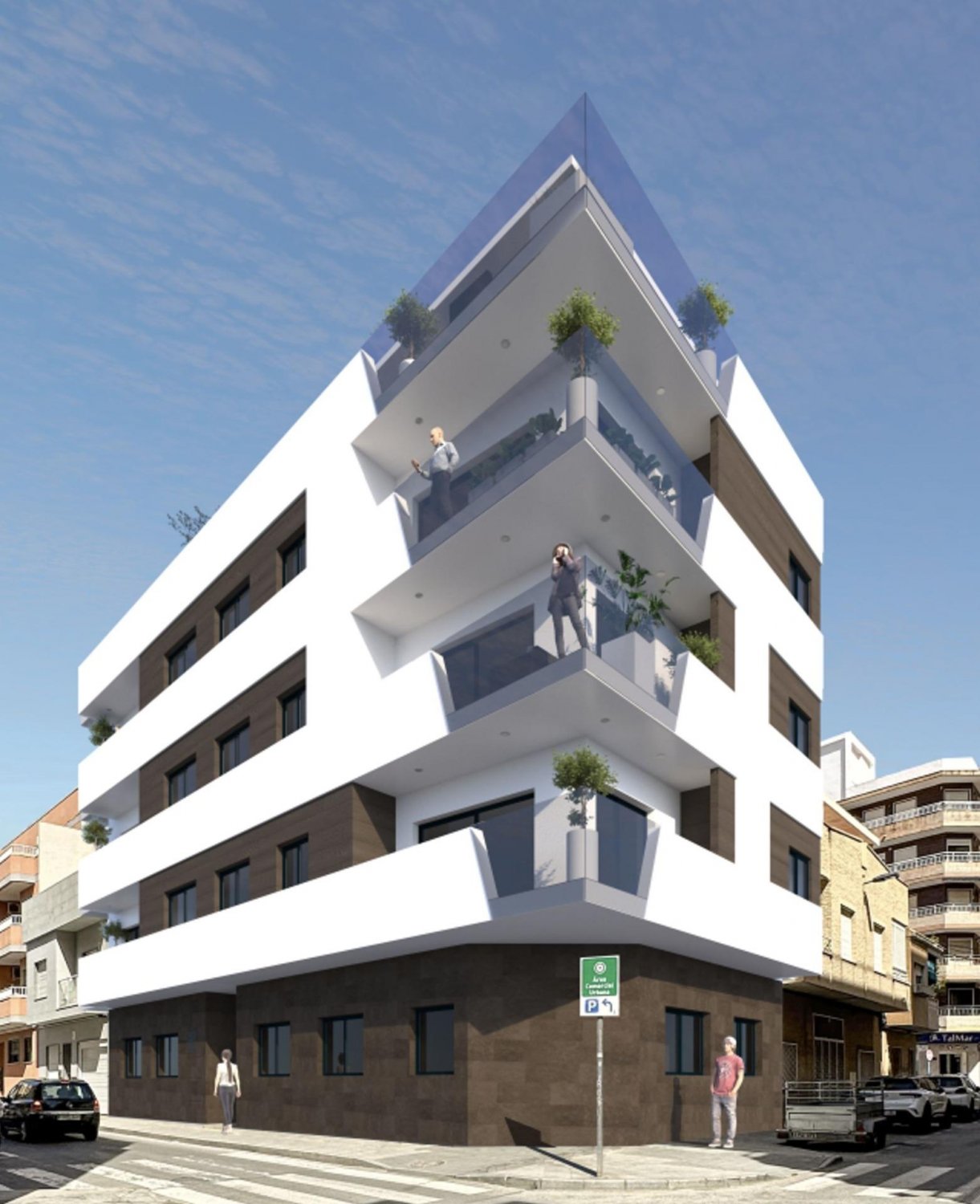 Huoneisto Torrevieja, Alicante, Espanja 3 makuuhuonetta, 74 m2 No. 111256