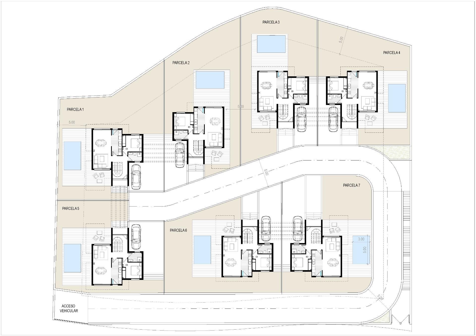 Villa i La Nucia, Alicante, Spanien 3 sovrum, 125 kvm. Nr. 111252
