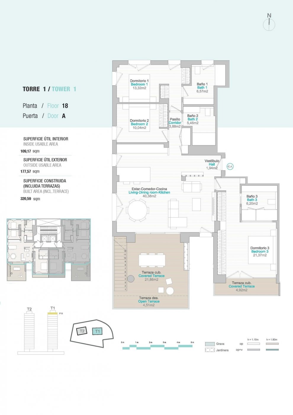 Apartment in Calpe, Alicante, Spain 3 bedrooms, 129 sq.m. No. 142559