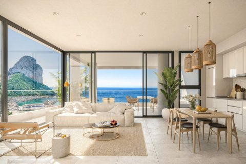 Apartment in Calpe, Alicante, Spain 3 bedrooms, 129 sq.m. No. 142559
