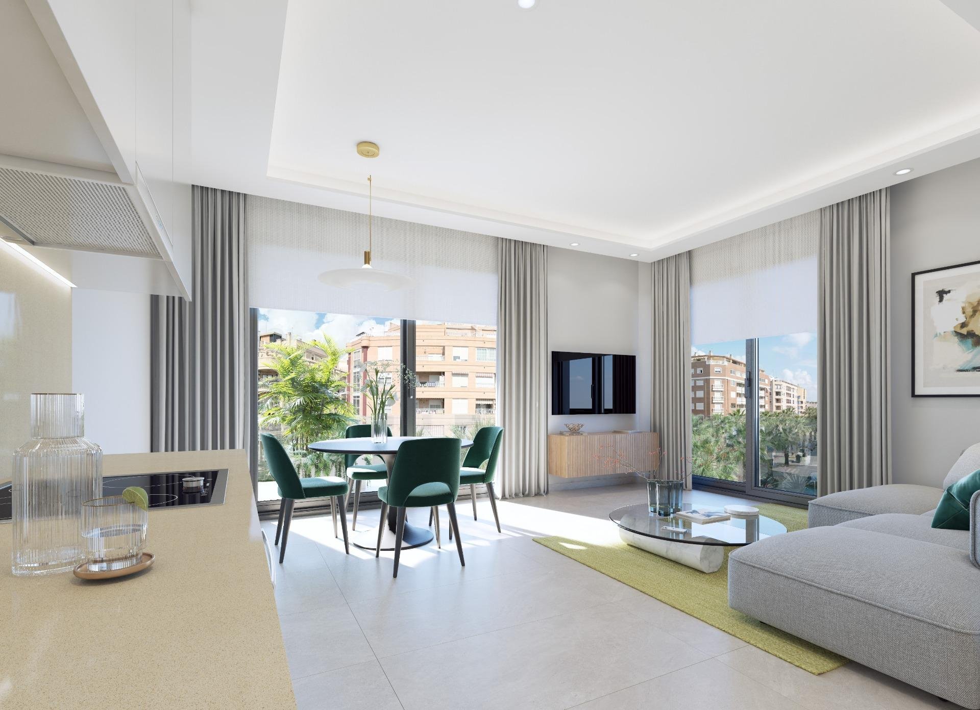 Huoneisto Guardamar del Segura, Alicante, Espanja 2 makuuhuonetta, 77 m2 No. 187198