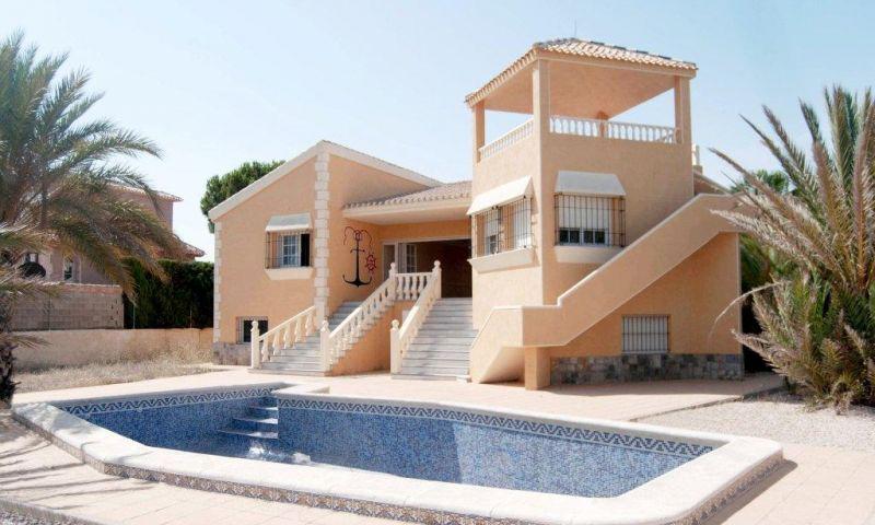 Willa w La Manga del Mar Menor, Murcia, Hiszpania 3 sypialnie, 465 mkw. nr 134250