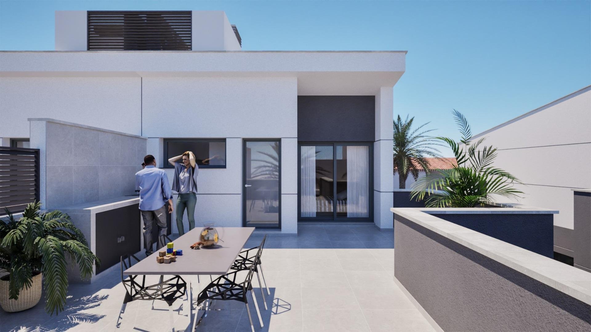 Villa in Los Nietos, Murcia, Spain 3 bedrooms, 128 sq.m. No. 134251