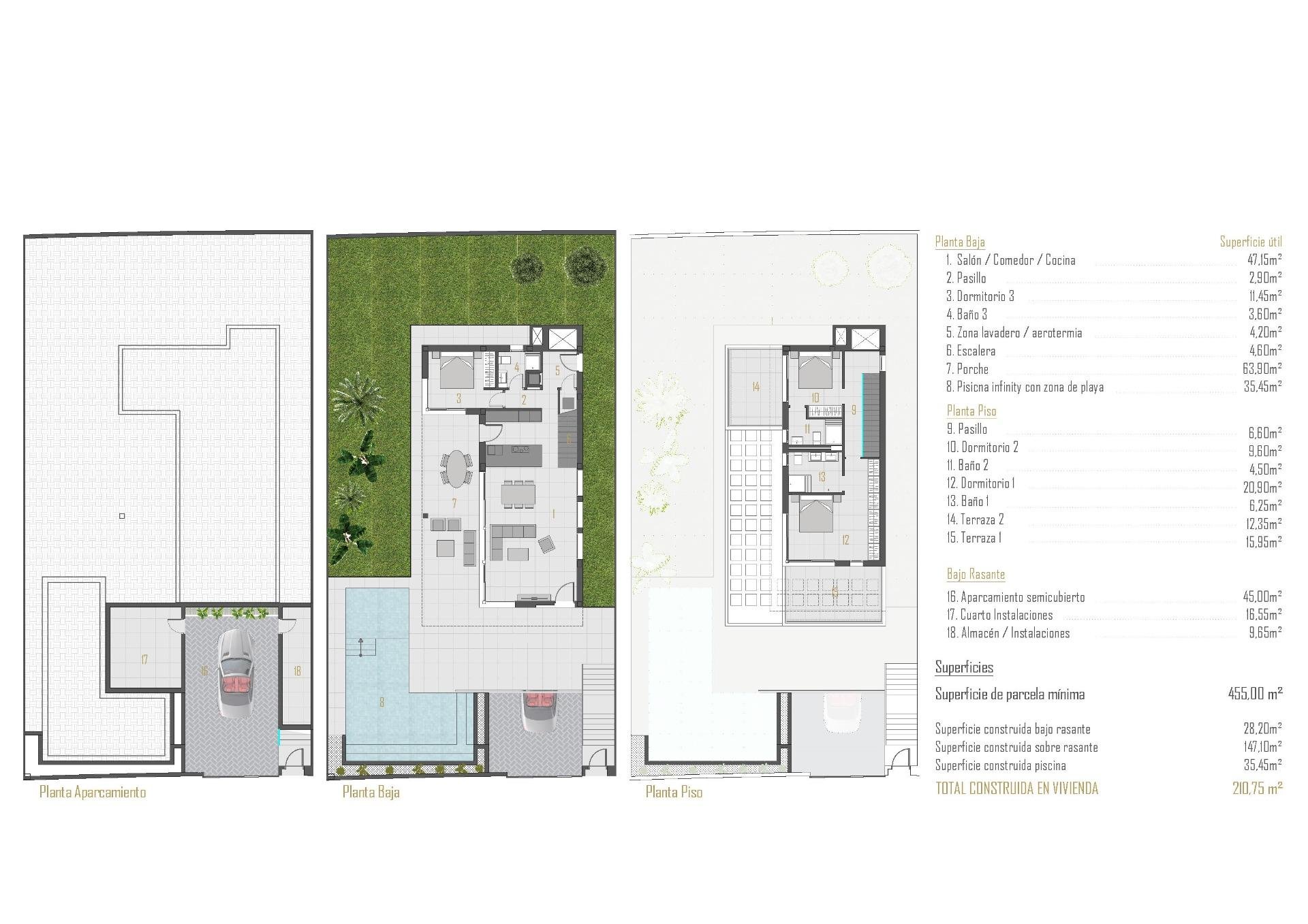 Villa in Benidorm, Alicante, Spain 3 bedrooms, 175 sq.m. No. 134248