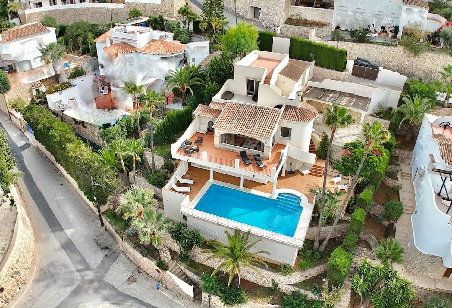 Villa in Moraira, Alicante, Spain 4 bedrooms, 265 sq.m. No. 180784