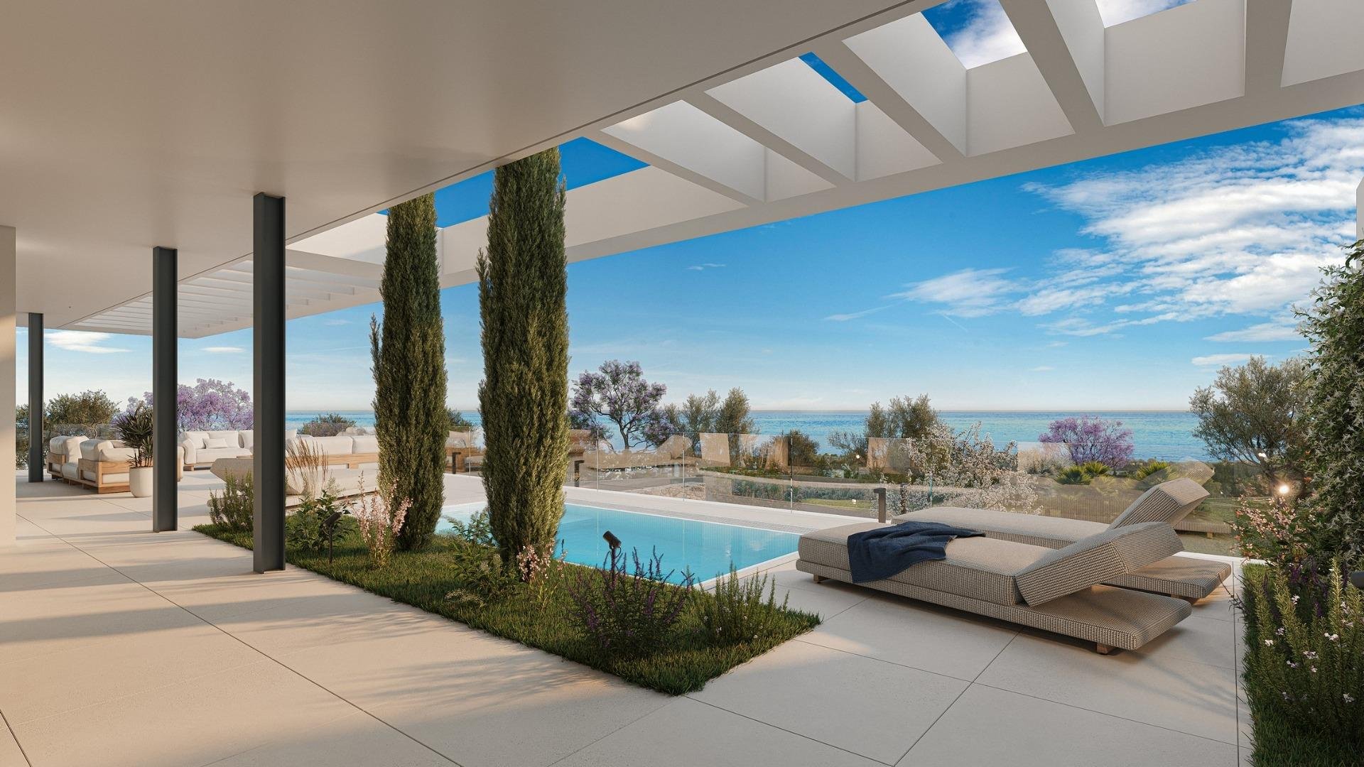 Bungalow i Marbella, Malaga, Spanien 4 sovrum, 243 kvm. Nr. 169520