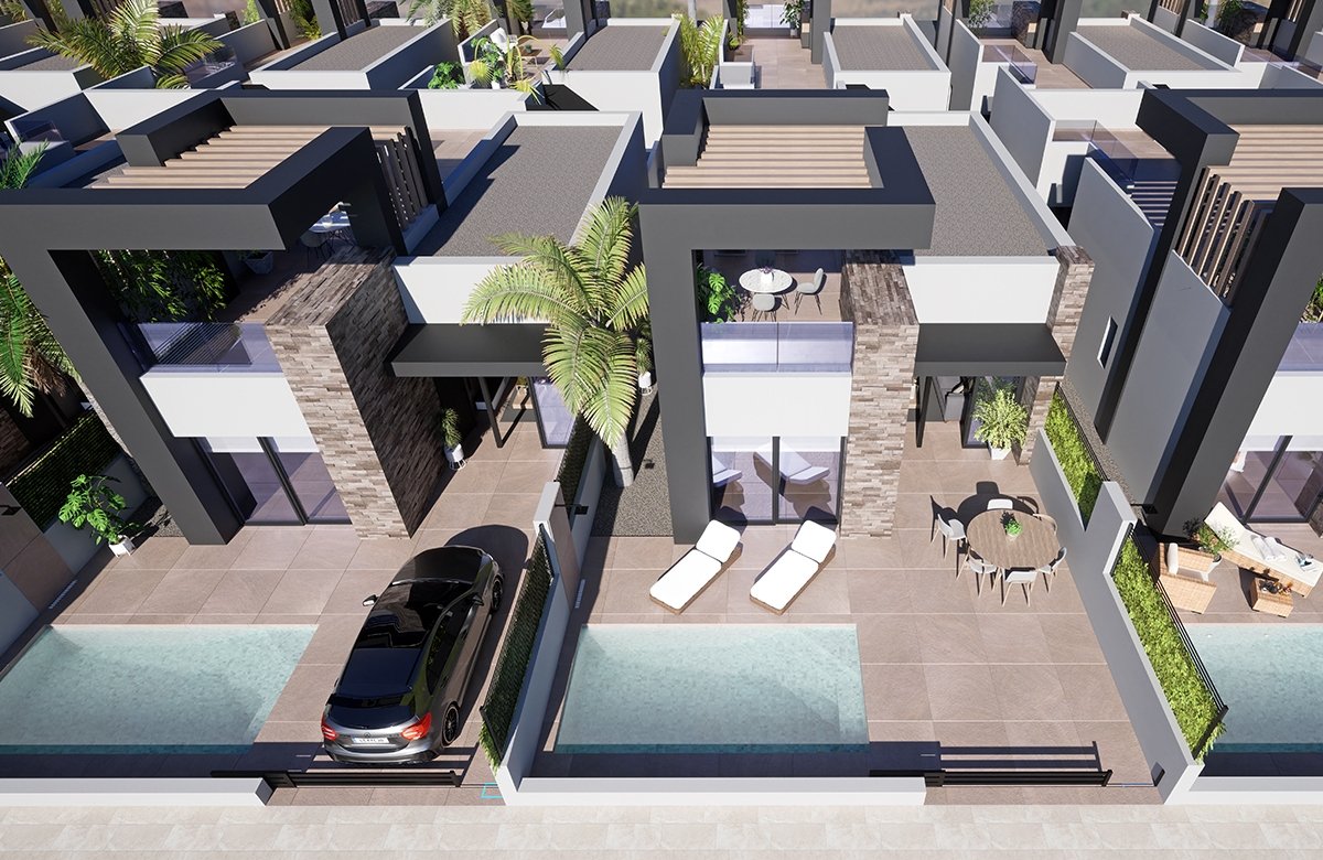Huvila San Fulgencio, Alicante, Espanja 3 makuuhuonetta, 127 m2 No. 79031