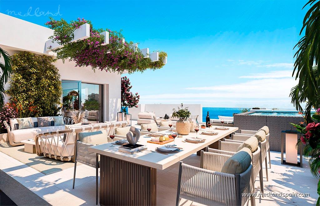 Apartamento en Casares, Málaga, España 3 dormitorios, 147 m2 No. 139043