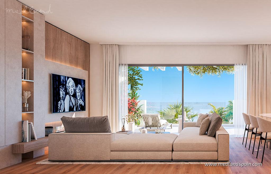 Apartamento en Casares, Málaga, España 3 dormitorios, 147 m2 No. 139043