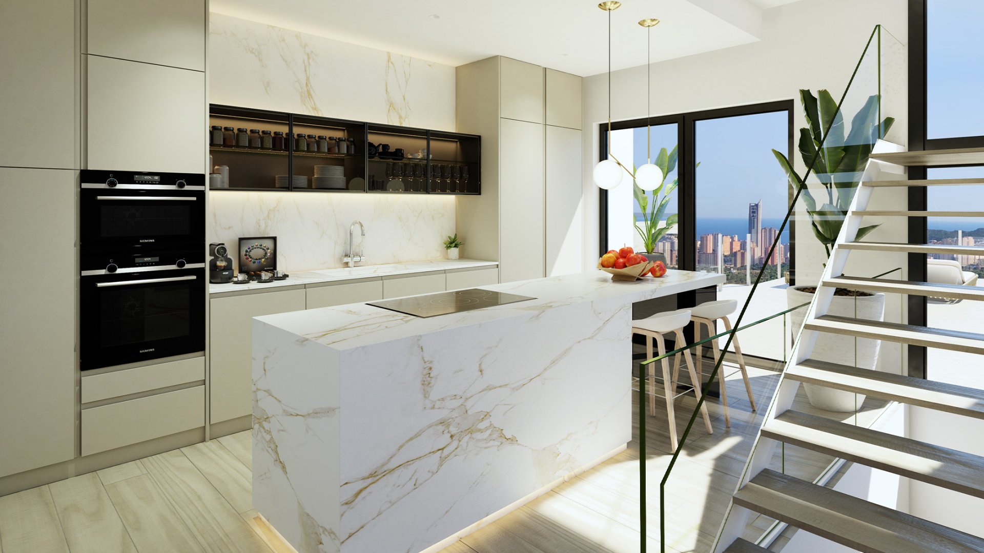 Villa à Finestrat, Alicante, Espagne 4 chambres, 460 m2 No. 188867