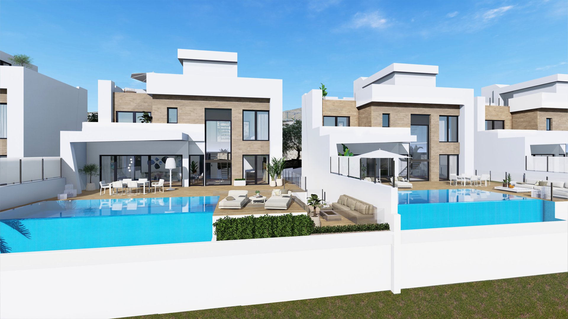 Villa à Finestrat, Alicante, Espagne 4 chambres, 460 m2 No. 188867