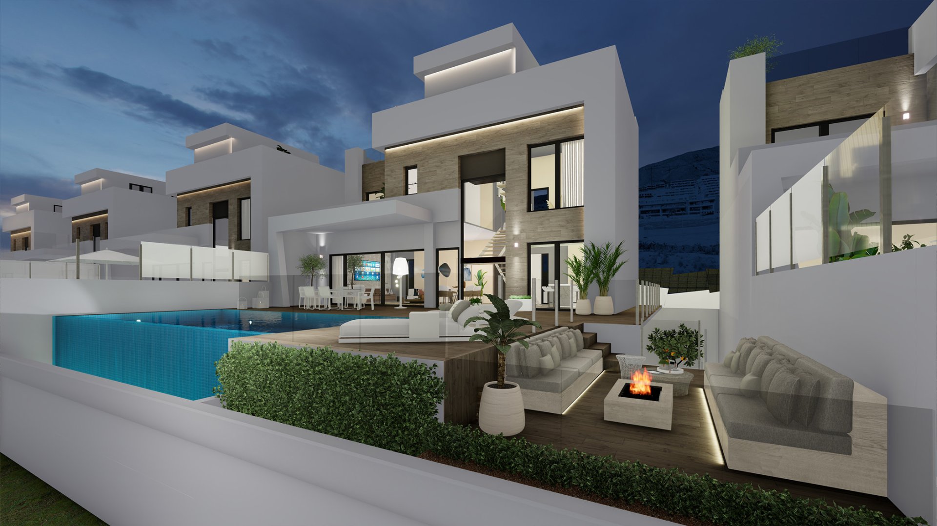 Villa à Finestrat, Alicante, Espagne 4 chambres, 460 m2 No. 188867