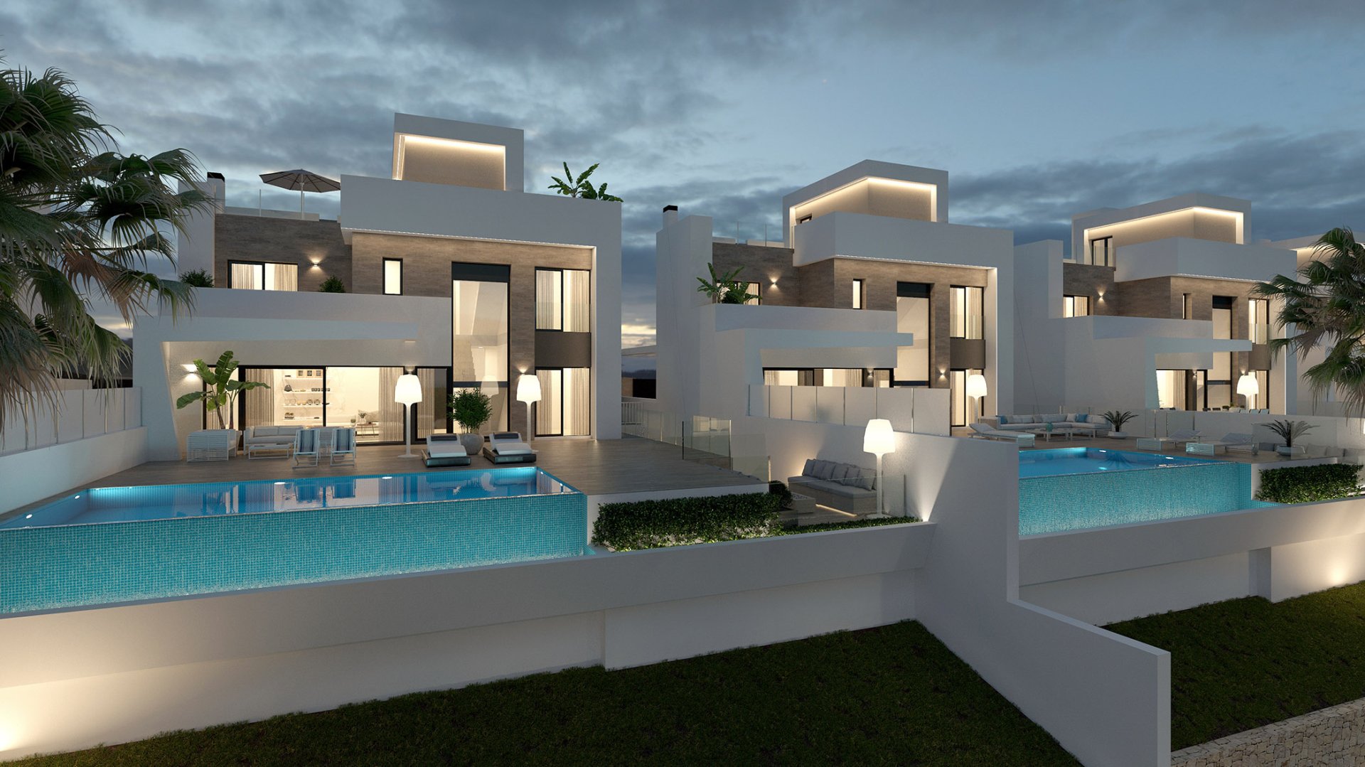 Villa à Finestrat, Alicante, Espagne 4 chambres, 460 m2 No. 188867
