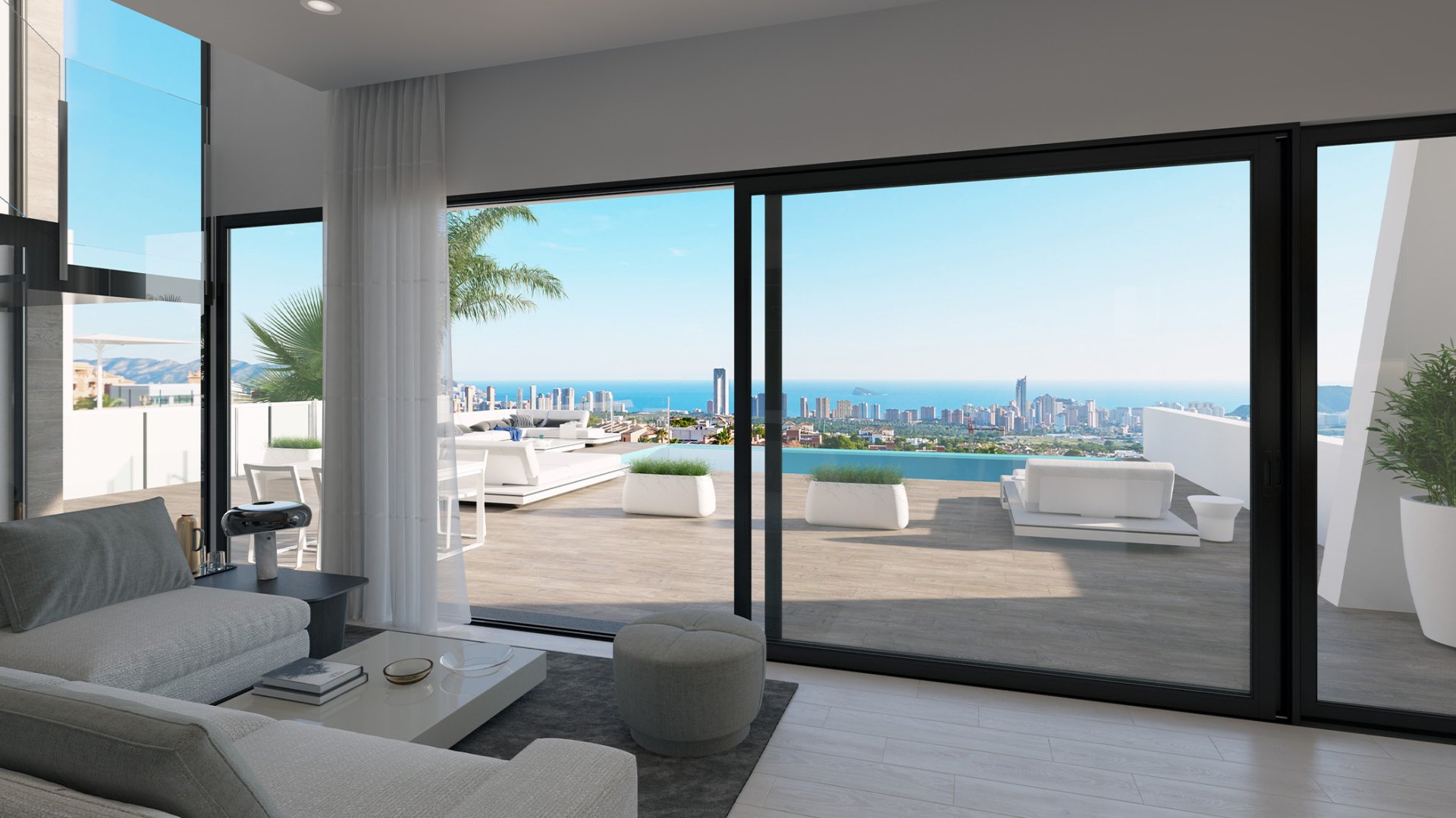 Villa à Finestrat, Alicante, Espagne 4 chambres, 460 m2 No. 188867