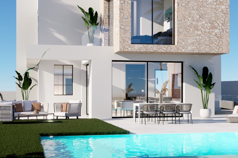 Huvila Finestrat, Alicante, Espanja 3 makuuhuonetta, 330 m2 No. 145201