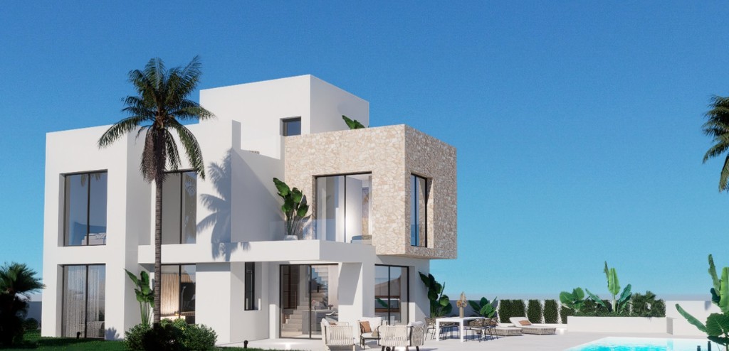 Huvila Finestrat, Alicante, Espanja 3 makuuhuonetta, 330 m2 No. 145201