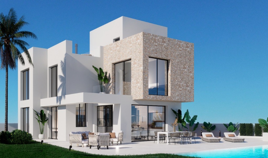 Huvila Finestrat, Alicante, Espanja 3 makuuhuonetta, 330 m2 No. 145201