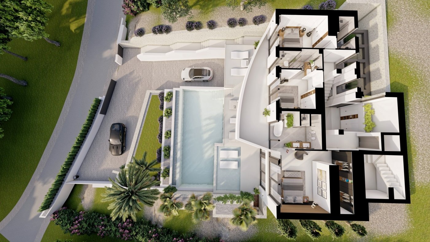 Apartment in Zona Altea Hills, Alicante, Spain 4 bedrooms, 636 sq.m. No. 165124