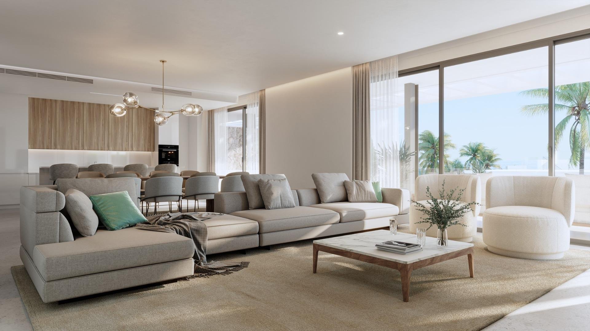 Bungalow i Marbella, Malaga, Spanien 2 sovrum, 150 kvm. Nr. 169517
