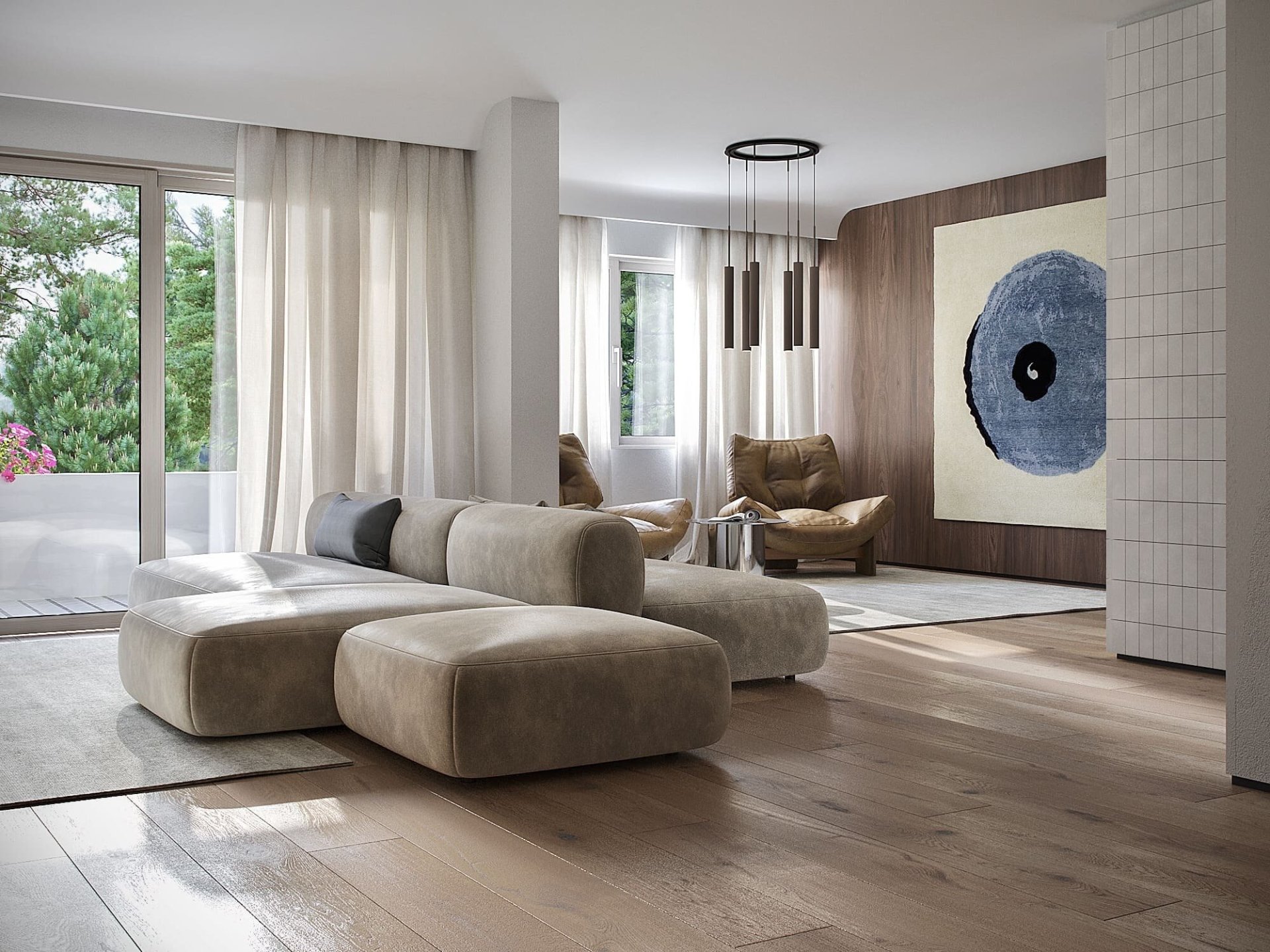 Apartment in Pedralbes, Barcelona, Spain 6 bedrooms, 280 sq.m. No. 133388