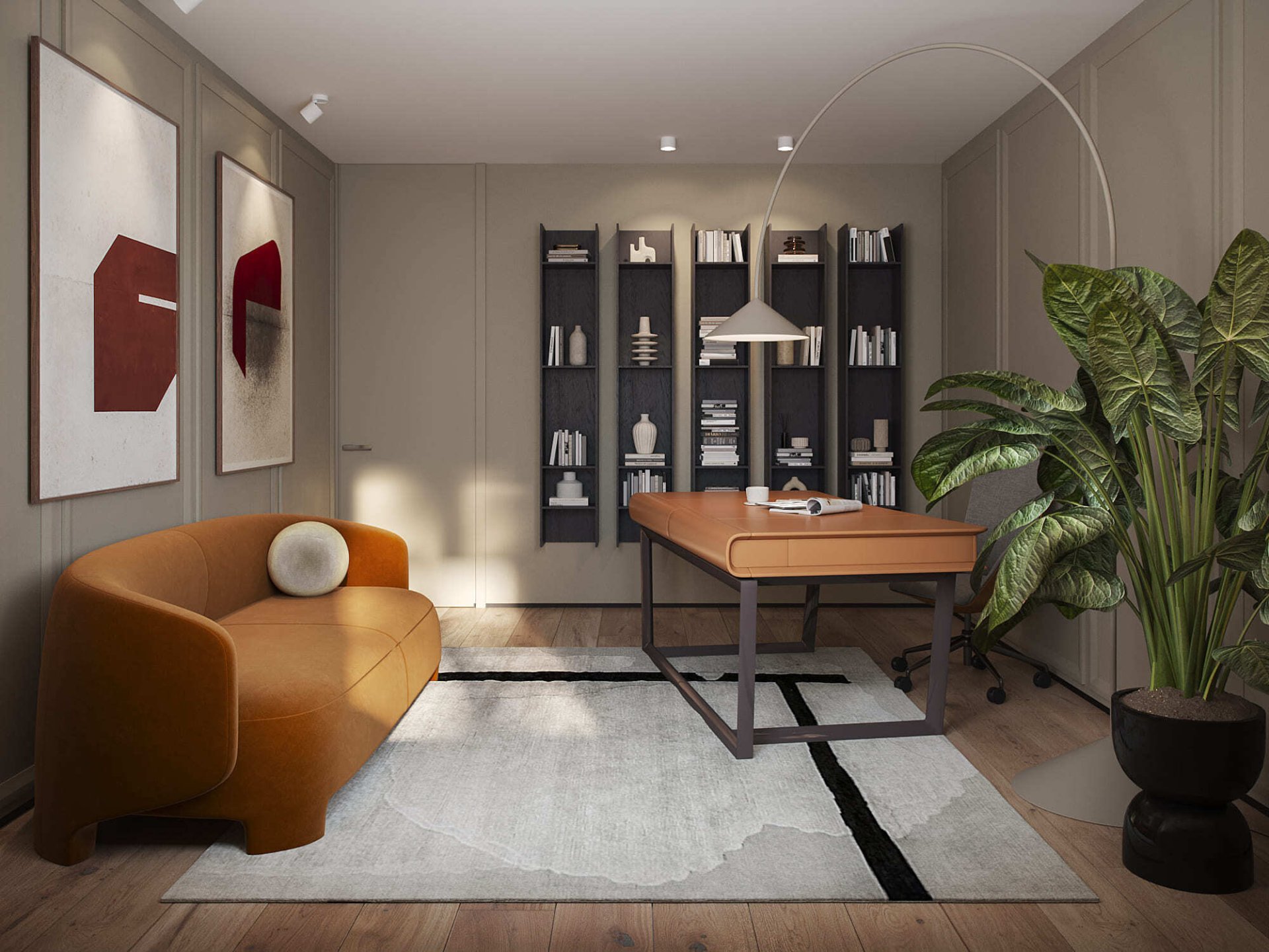 Apartment in Pedralbes, Barcelona, Spain 6 bedrooms, 280 sq.m. No. 133388