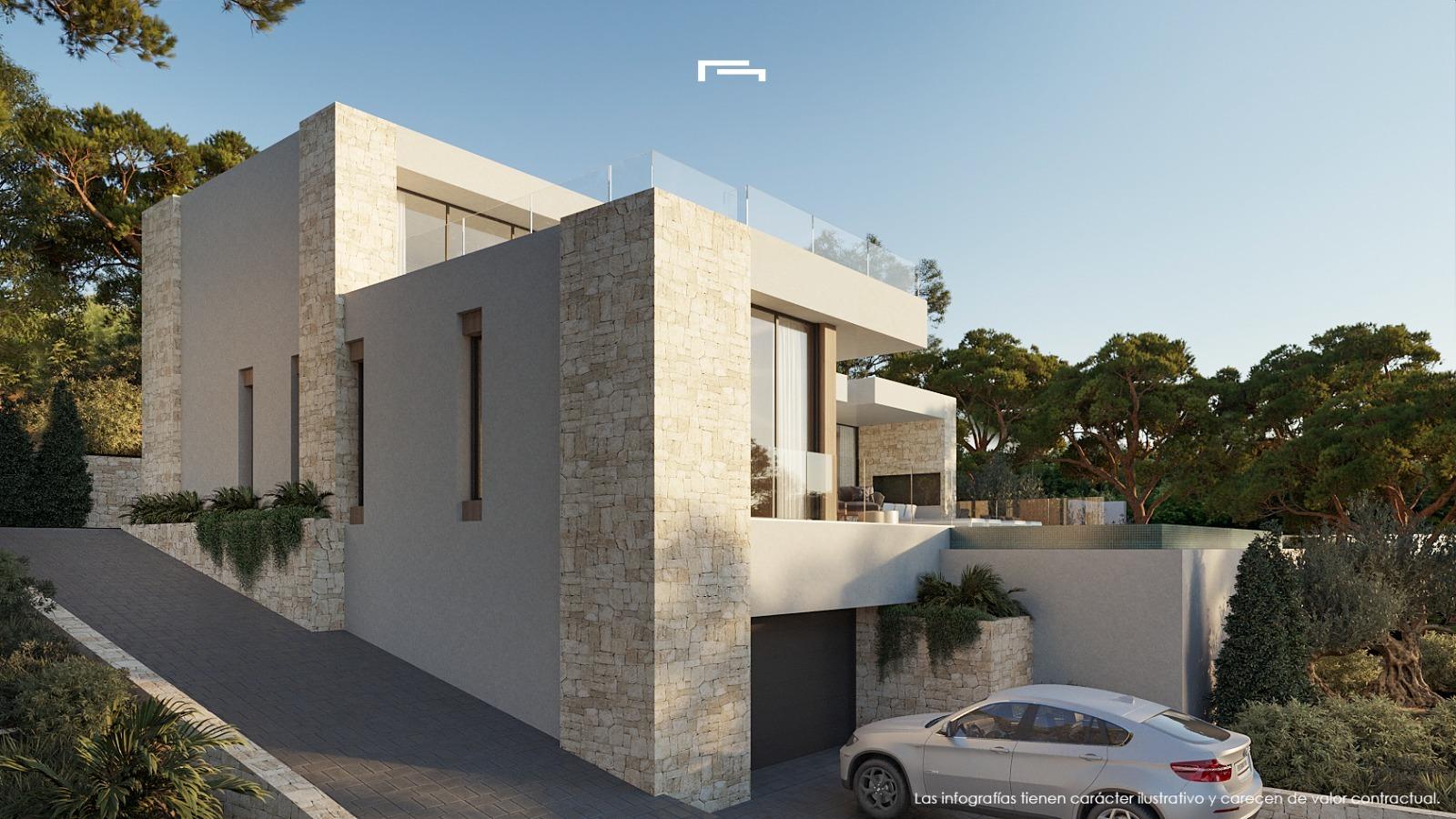 Villa in Benissa, Alicante, Spanien 3 Schlafzimmer, 408 m2 Nr. 165695