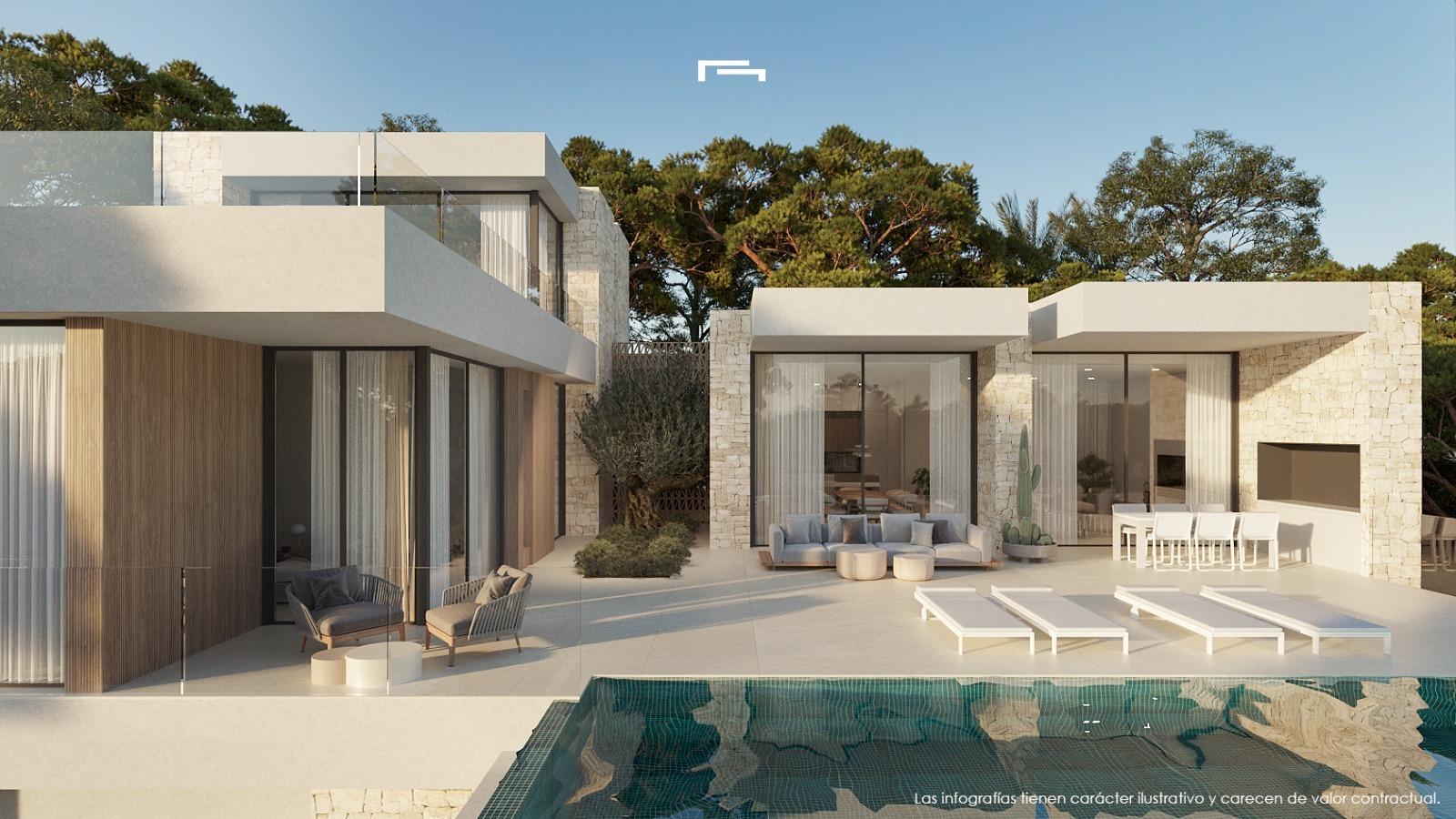 Villa in Benissa, Alicante, Spanien 3 Schlafzimmer, 408 m2 Nr. 165695