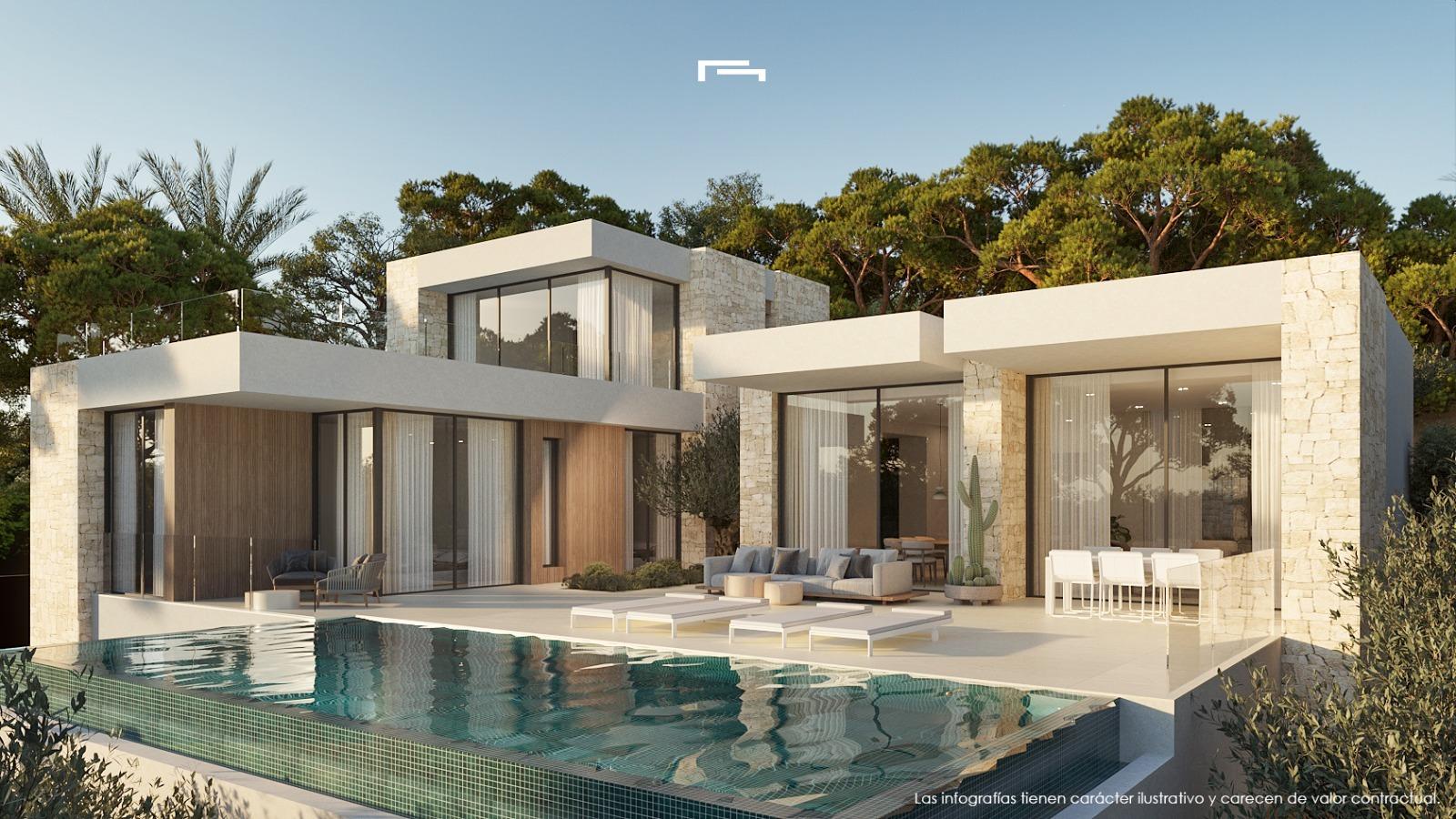 Villa in Benissa, Alicante, Spanien 3 Schlafzimmer, 408 m2 Nr. 165695