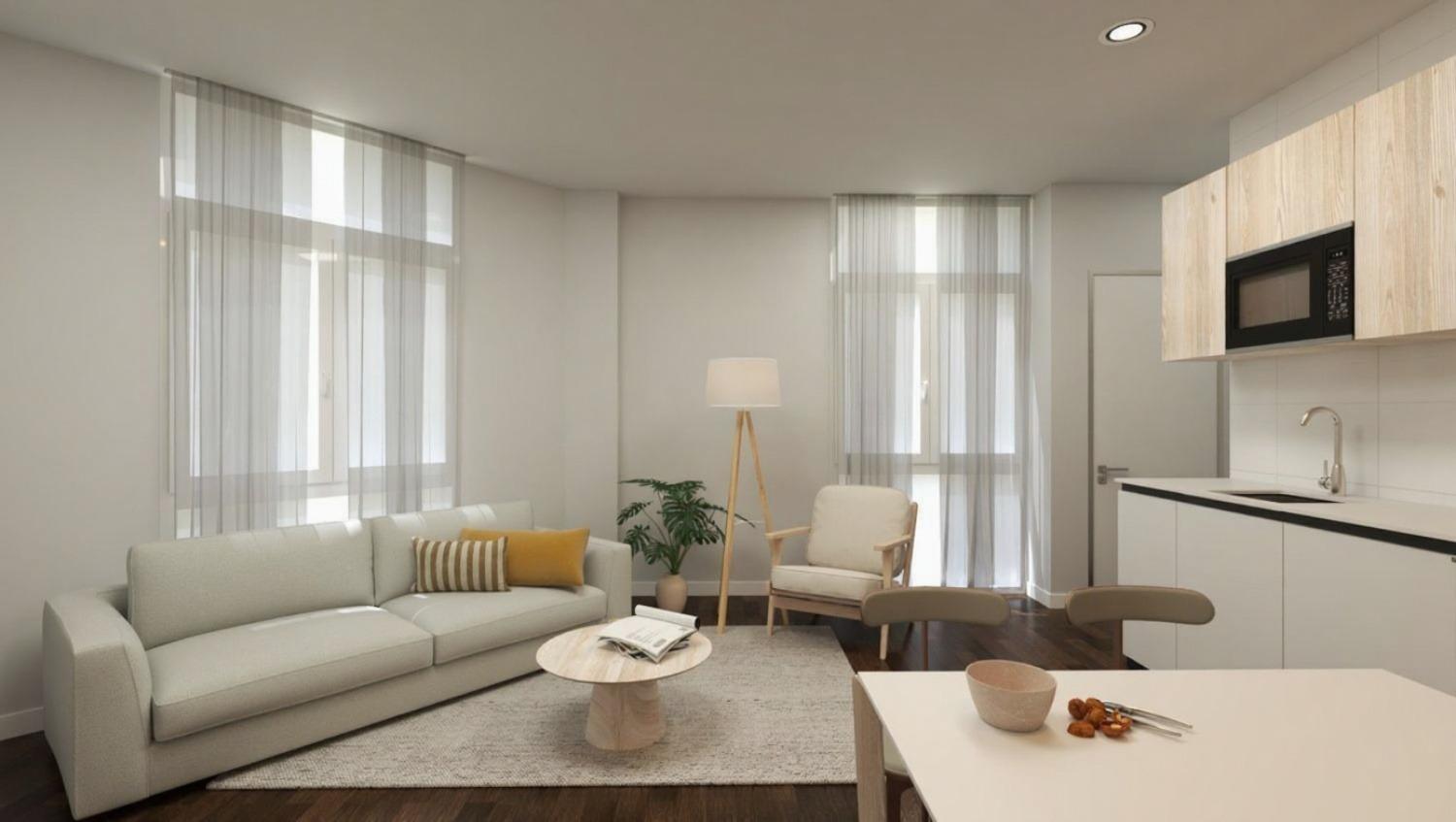 Huoneisto Madrid, Espanja 2 makuuhuonetta, 62 m2 No. 165692