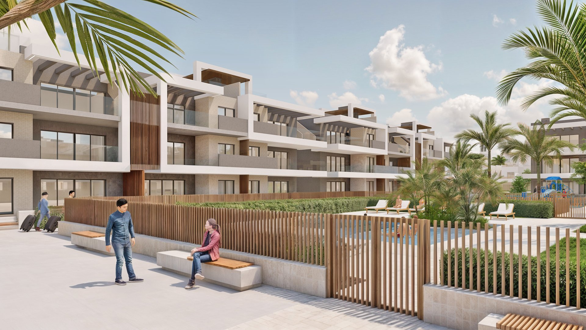 Apartment in Pilar de la Horadada, Alicante, Spain 3 bedrooms,  No. 168341