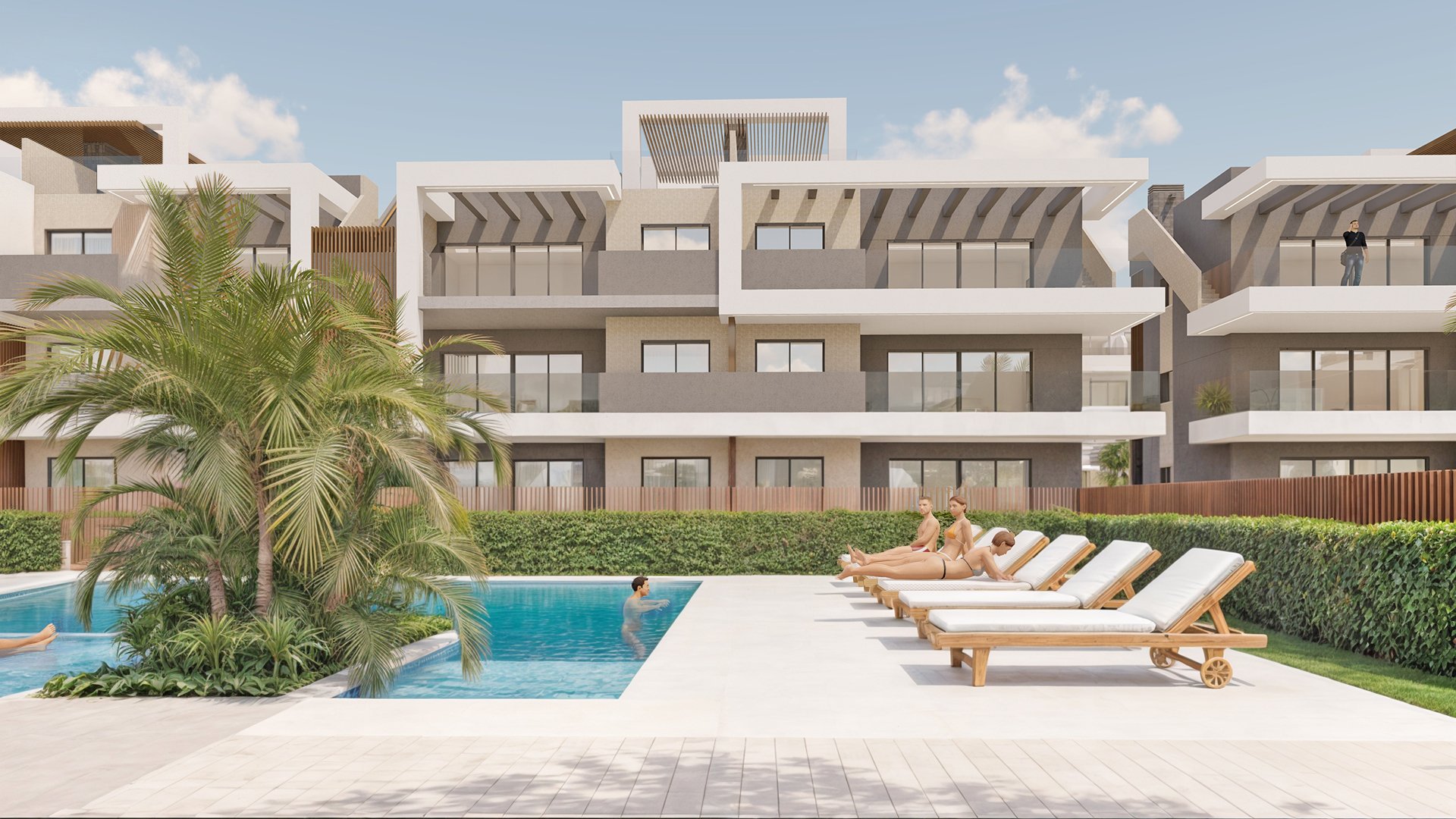 Apartment in Pilar de la Horadada, Alicante, Spain 3 bedrooms,  No. 168341