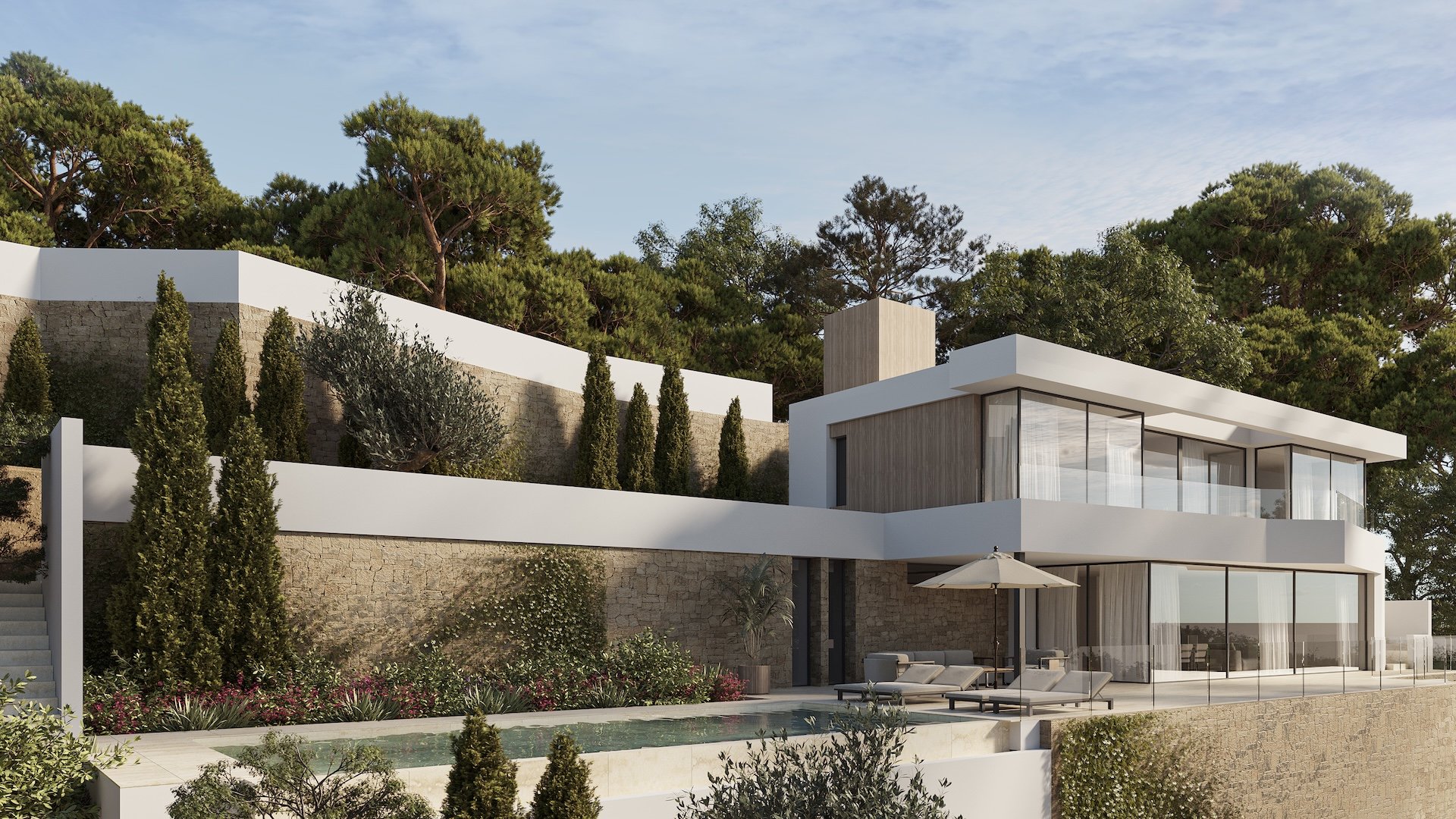 Willa w Calpe, Alicante, Hiszpania 4 sypialnie, 786 mkw. nr 155833