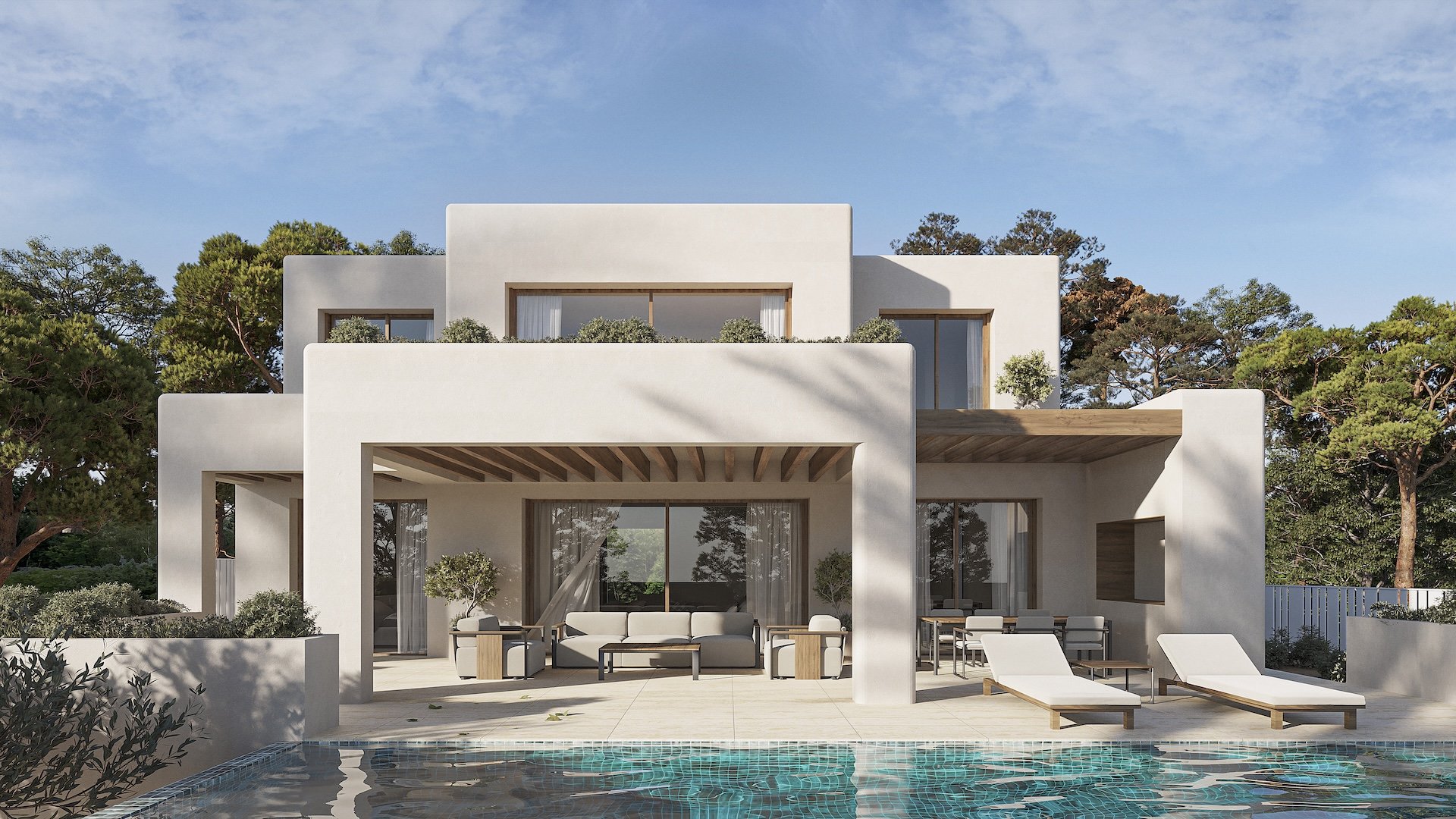 Villa en Benissa, Alicante, España 4 dormitorios, 535 m2 No. 155834