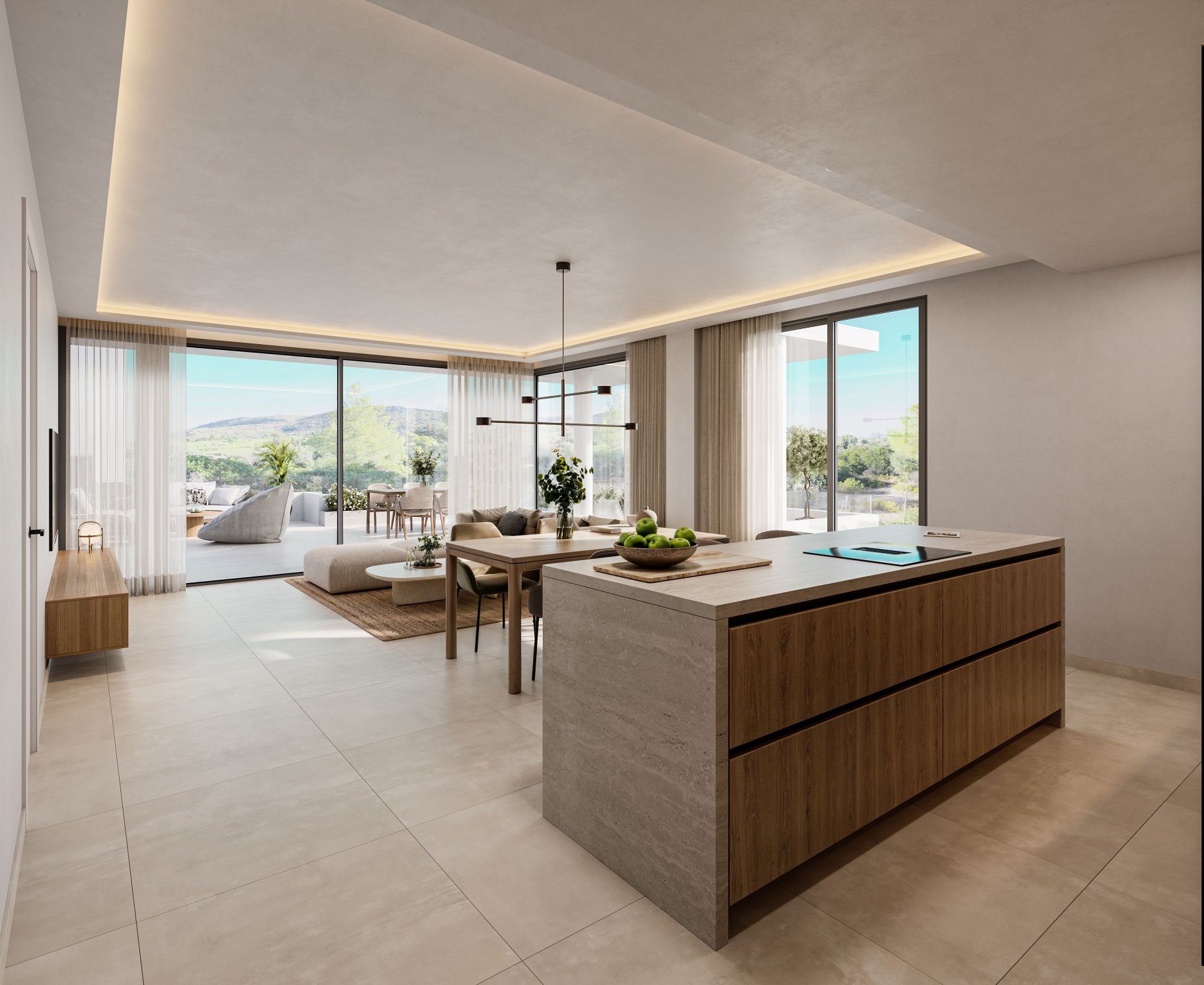 Apartment in La Sella, Alicante, Spain 2 bedrooms, 123 sq.m. No. 164074