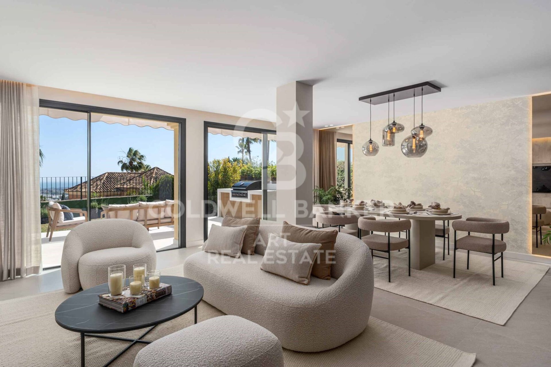Villetta a schiera a Benahavis, Malaga, Spagna 3 camere da letto, 212 mq. N° 158656