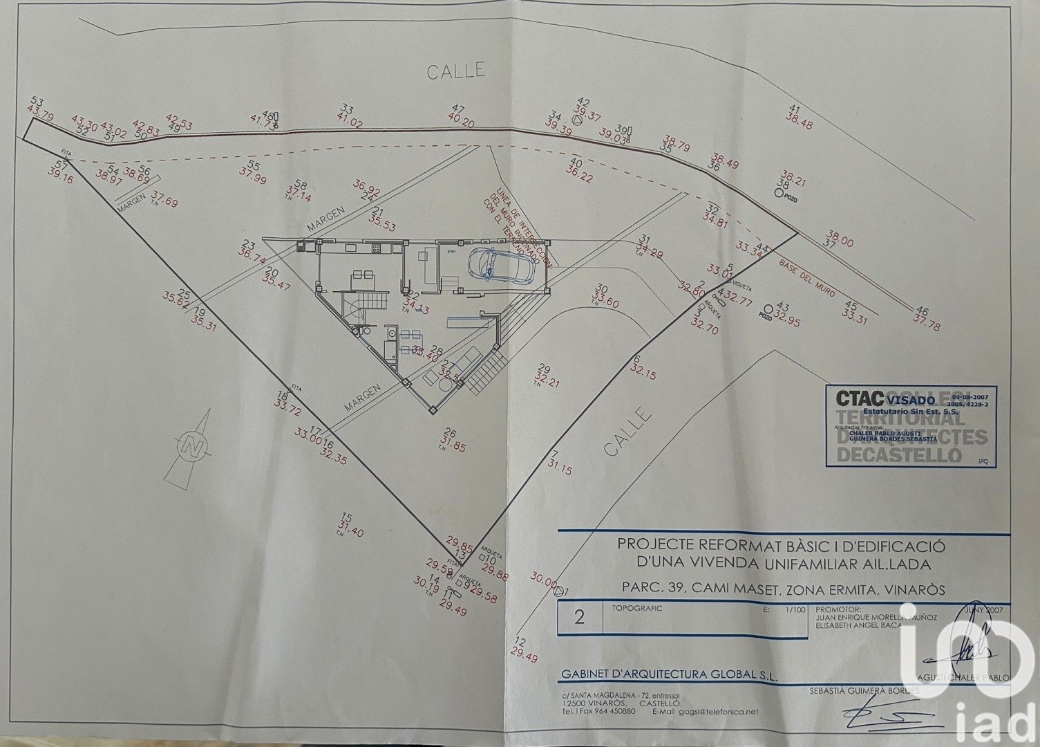 Land in Vinaros, Castellon, Spanien 600 m2 Nr. 186078