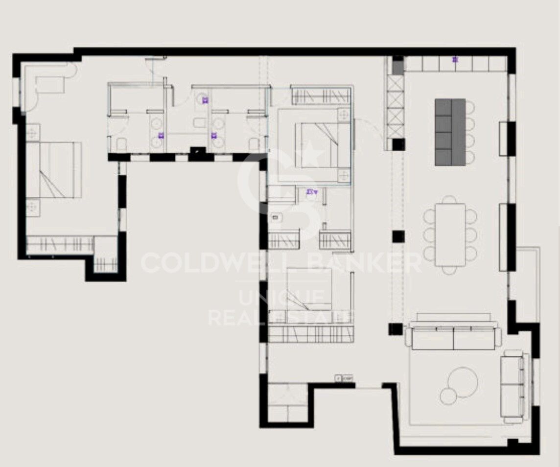 Apartment à Madrid, Espagne 3 chambres, 217 m2 No. 178737