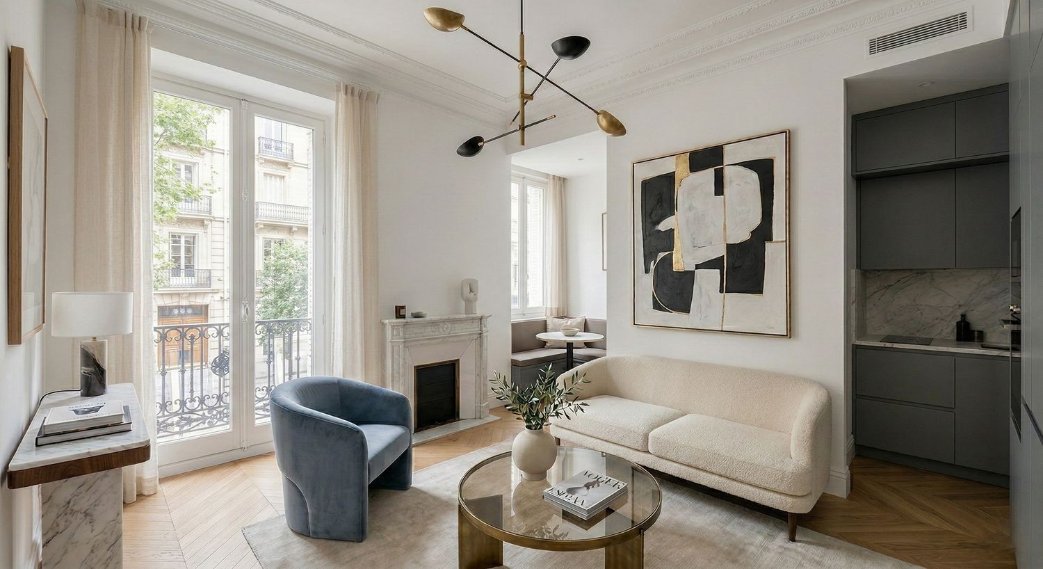 Apartment in Madrid, Spain 2 bedrooms, 58 sq.m. No. 180041