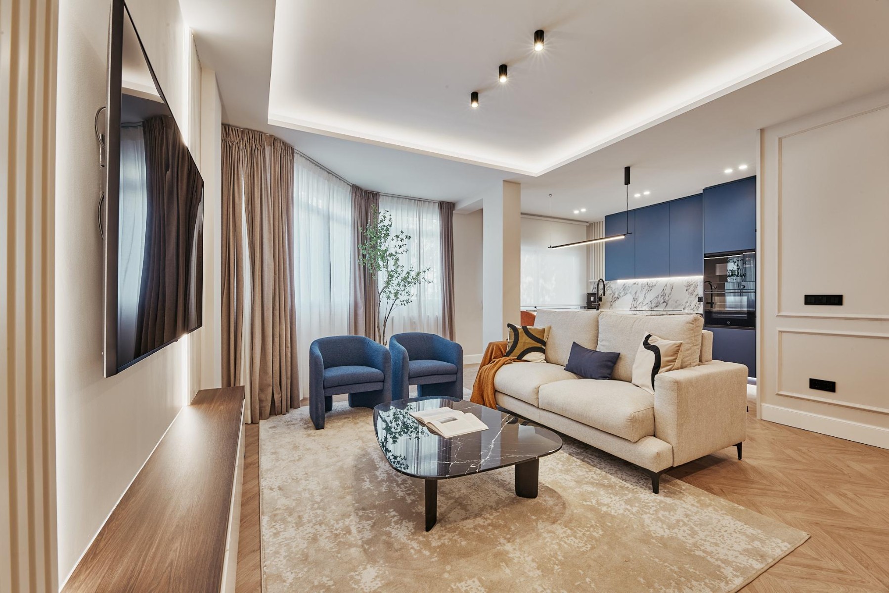 Huvila Madrid, Espanja 3 makuuhuonetta, 129 m2 No. 179957