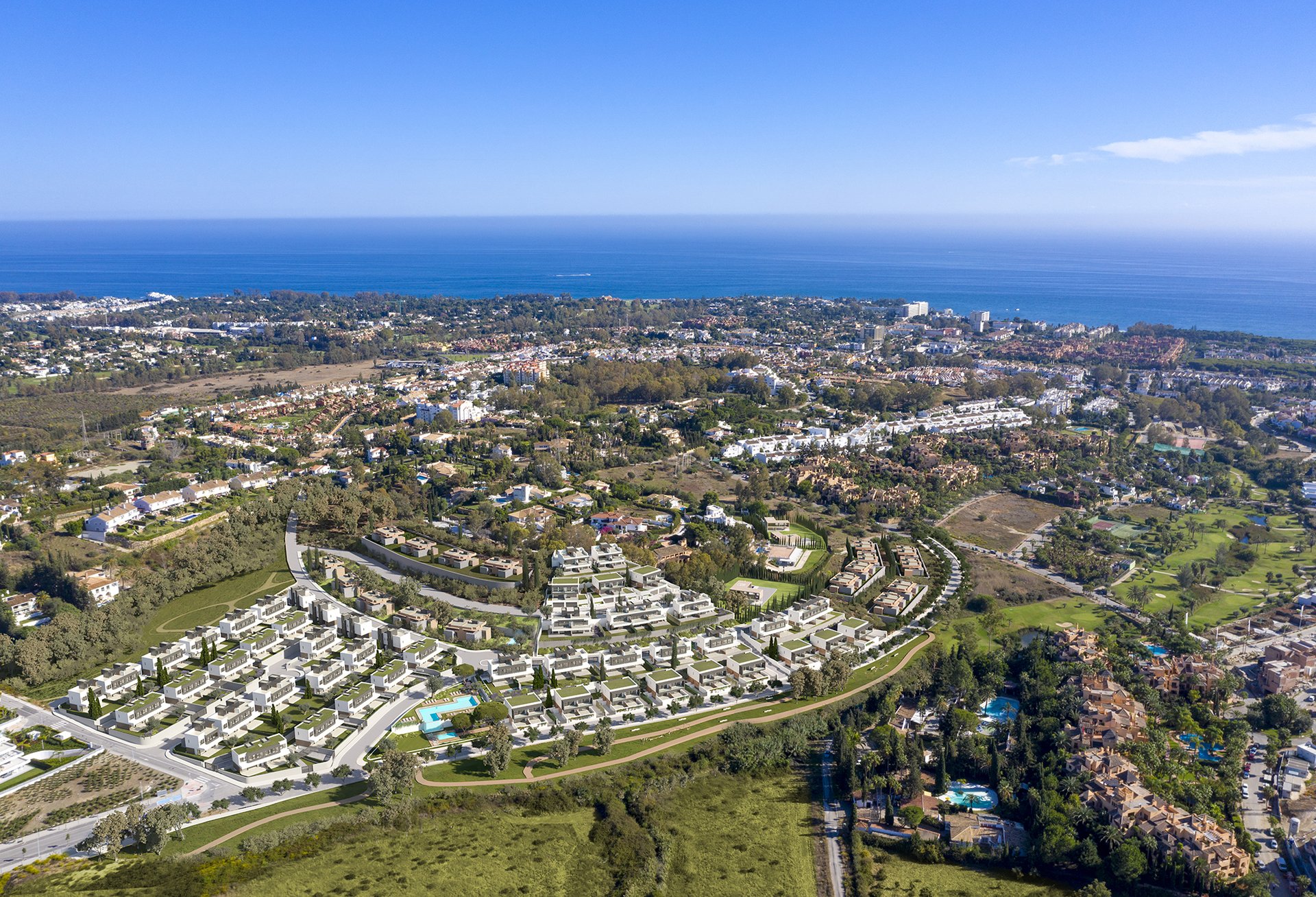 Dvīņu māja Estepona, Malaga, Spānijā 3 istabas, 206 m2 Nr. 180079