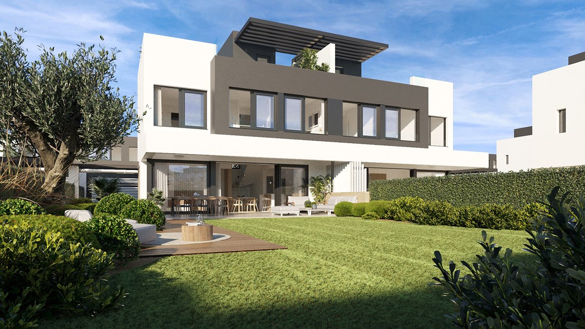 Dvīņu māja Estepona, Malaga, Spānijā 3 istabas, 206 m2 Nr. 180079