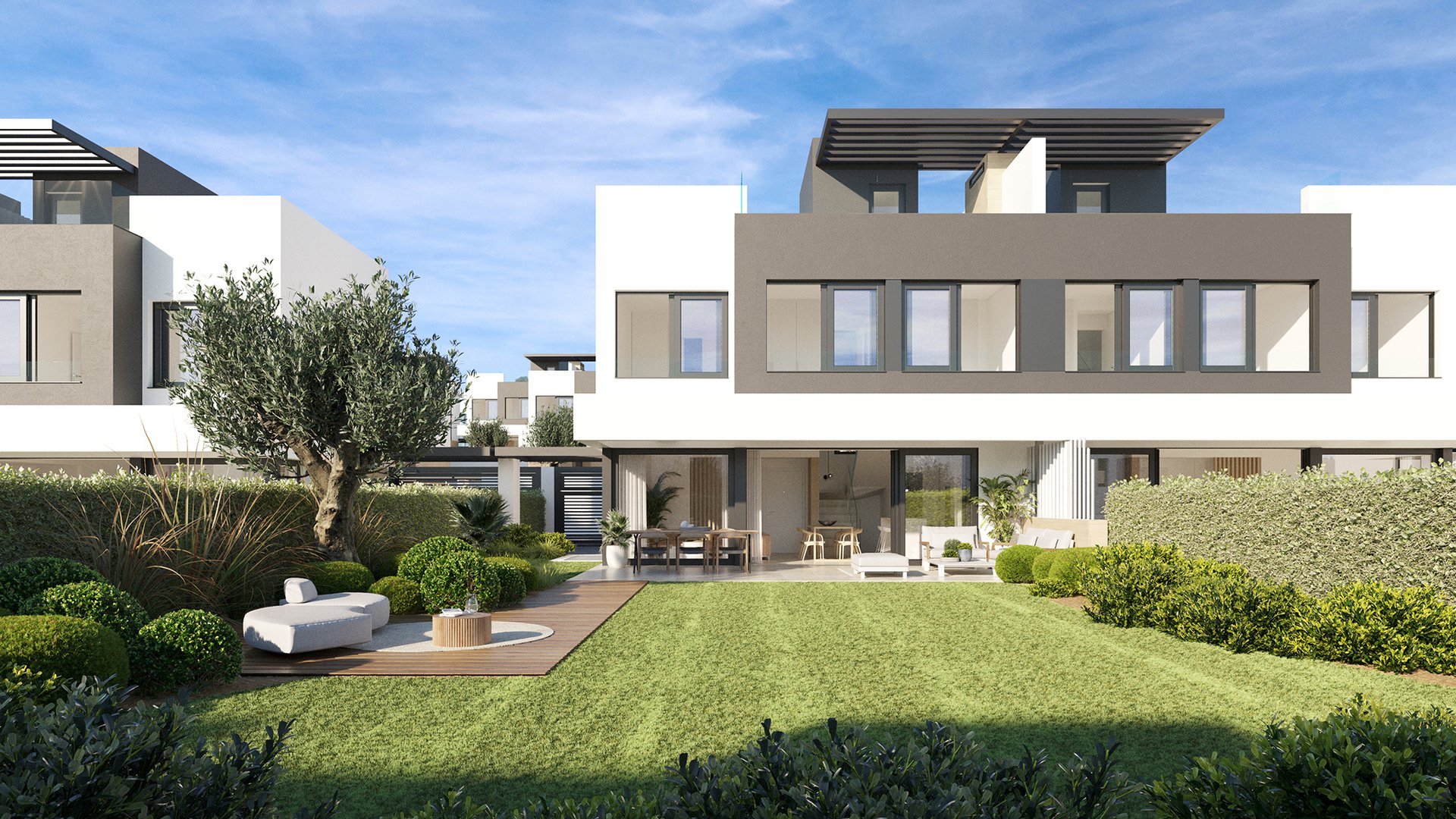 Dvīņu māja Estepona, Malaga, Spānijā 3 istabas, 206 m2 Nr. 180079