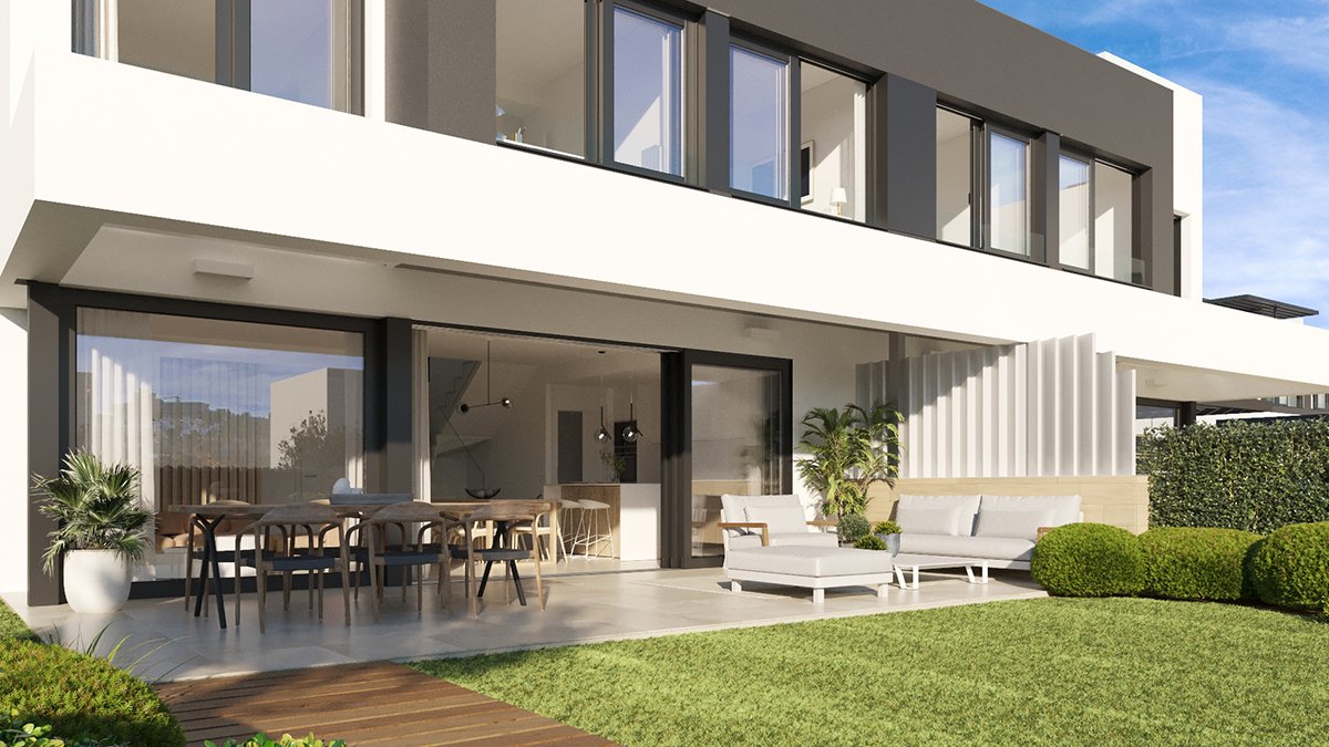 Dvīņu māja Estepona, Malaga, Spānijā 3 istabas, 206 m2 Nr. 180079