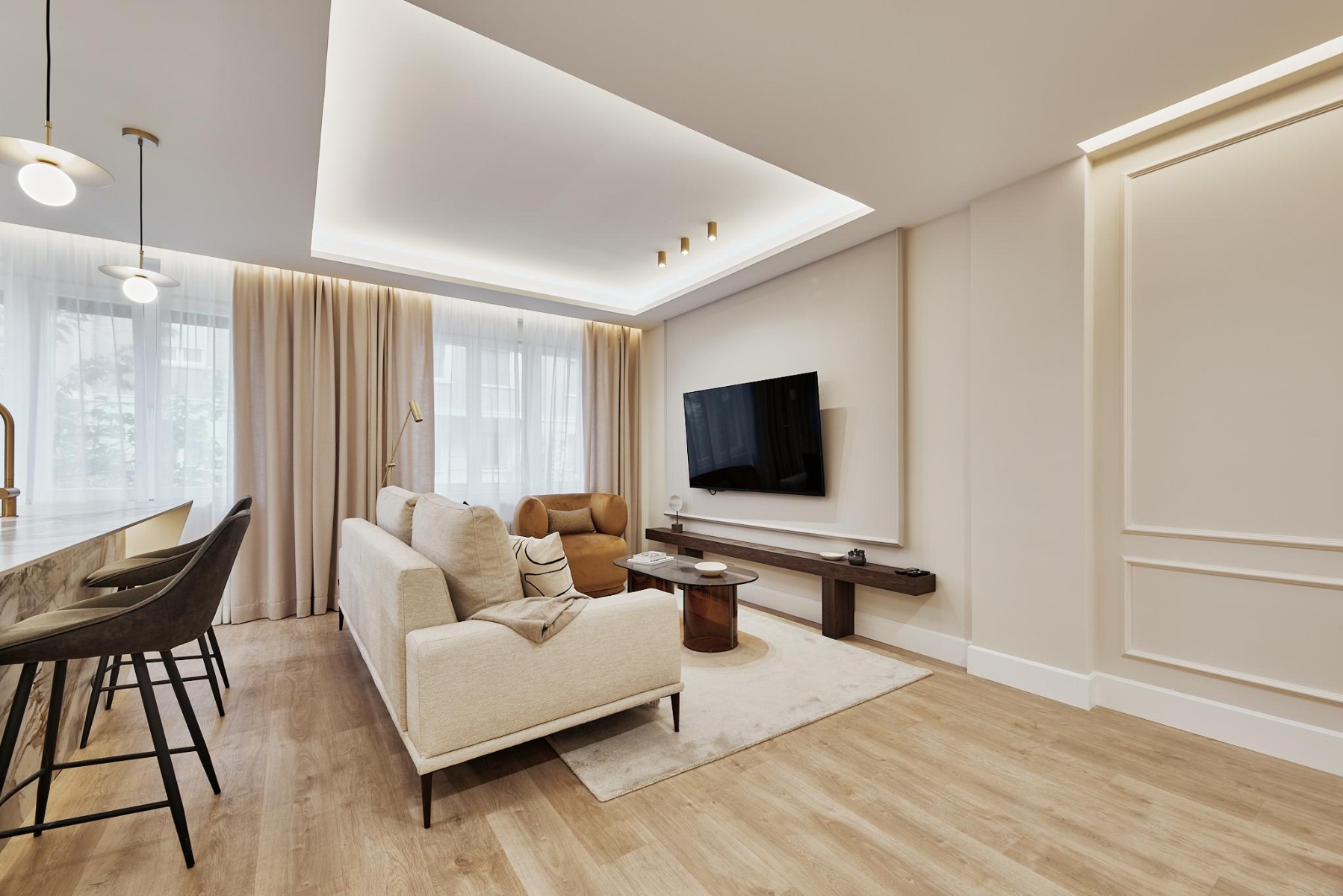 Apartment in Madrid, Spain 3 bedrooms, 134 sq.m. No. 180083