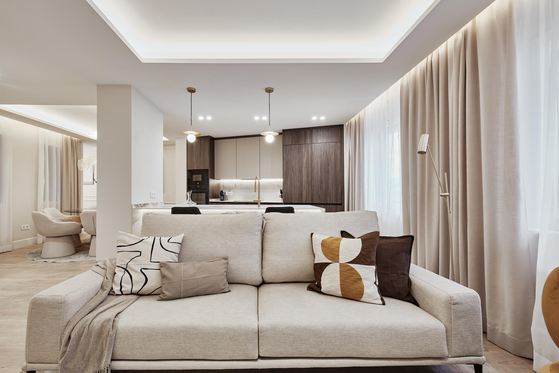 Apartment in Madrid, Spain 3 bedrooms, 134 sq.m. No. 180083