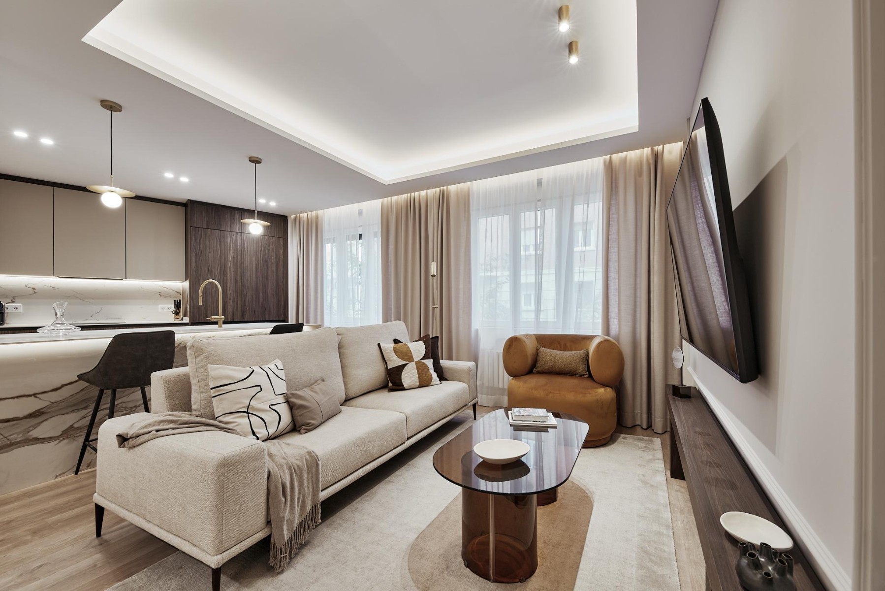 Apartment in Madrid, Spain 3 bedrooms, 134 sq.m. No. 180083