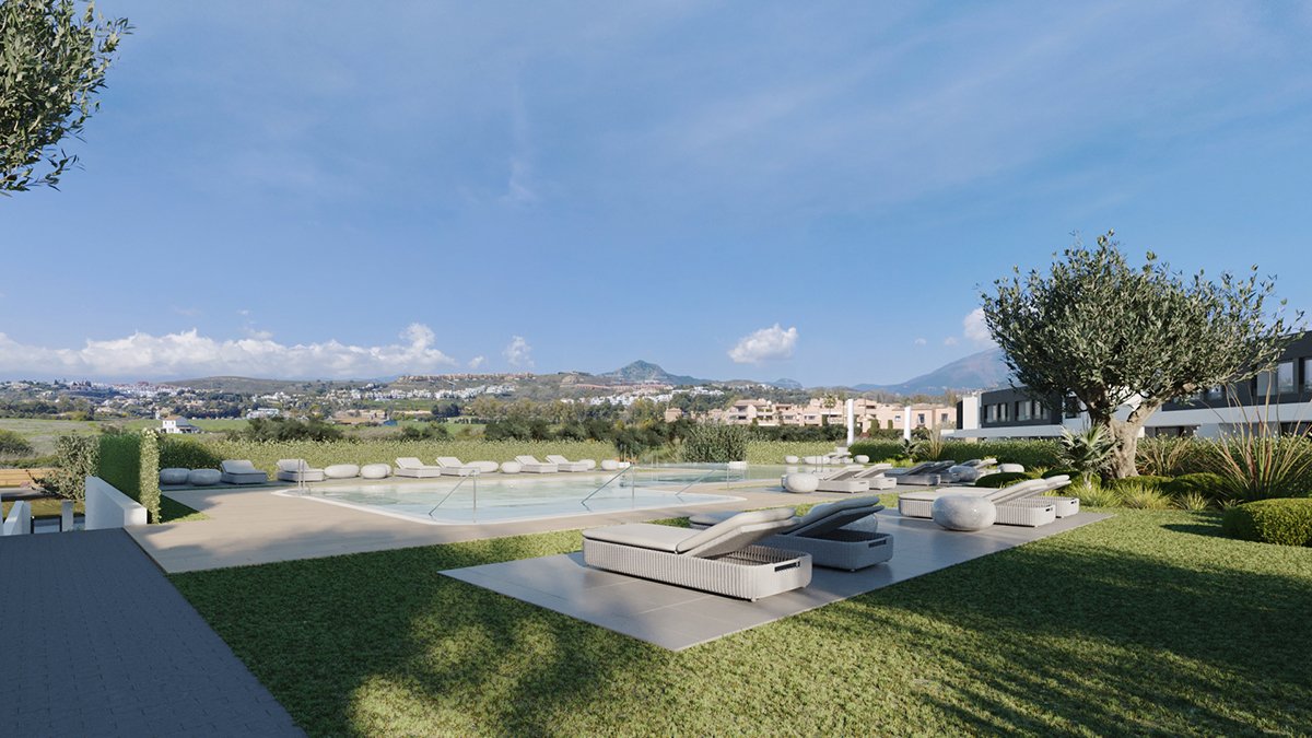 Dvīņu māja Estepona, Malaga, Spānijā 3 istabas, 202 m2 Nr. 180078