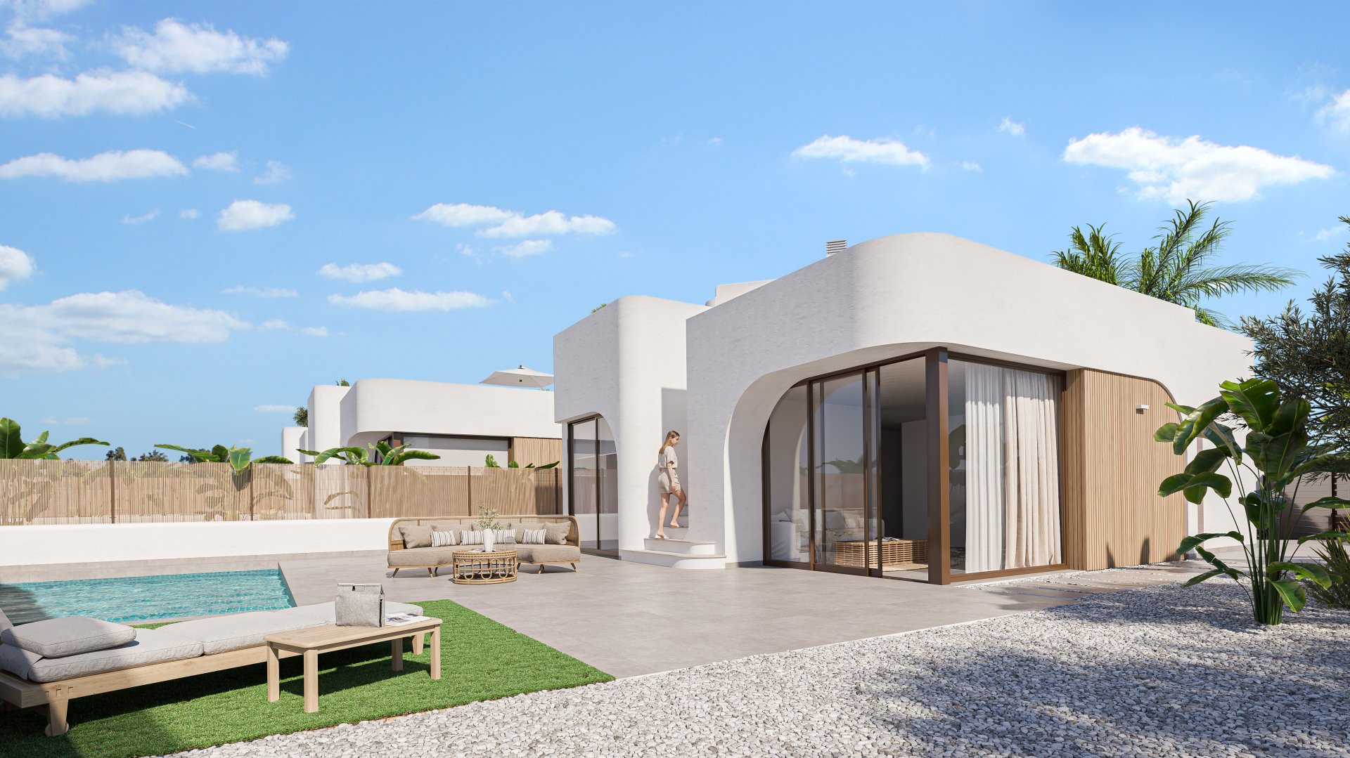 Villa a Los Alcazares, Murcia, Spagna 3 camere da letto, 215 mq. N° 180080