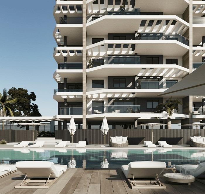 Appartamento a Calpe, Alicante, Spagna 2 camere da letto, 109 mq. N° 177476