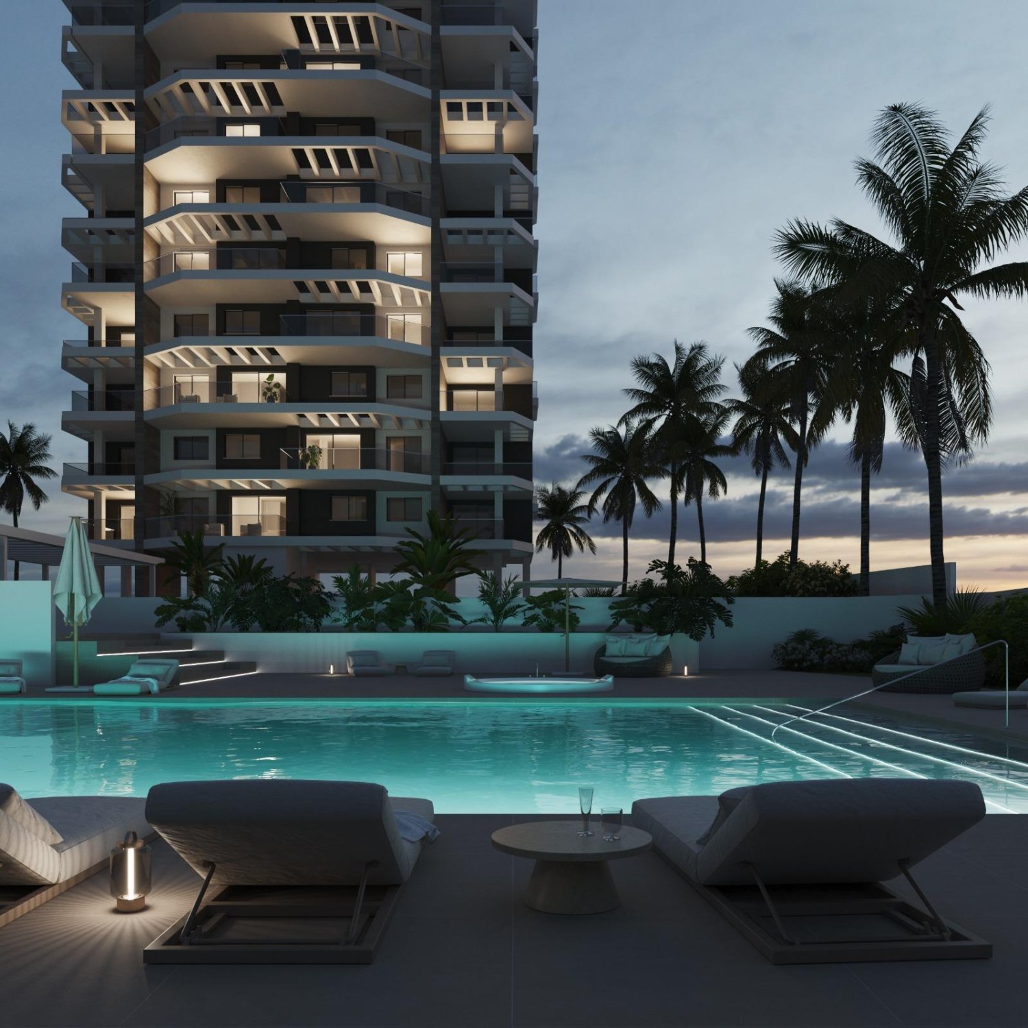 Appartamento a Calpe, Alicante, Spagna 2 camere da letto, 109 mq. N° 177476